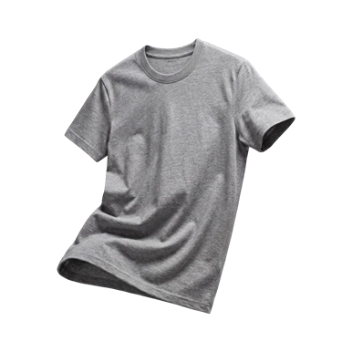 T-SHIRT REGULAR 190G – JHK – TSRA190 — couleur Gris Clair (Chiné)